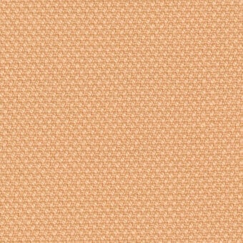 Steelcut Kvadrat fabric sample, muted orange woven texture, dense linear pattern, durable matte finish, industrial aesthetic.